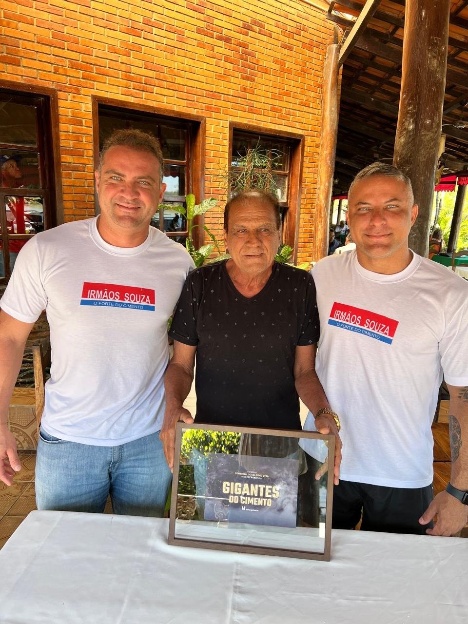 Sócios Irmãos Souza - Prêmio Gigantes do Cimento